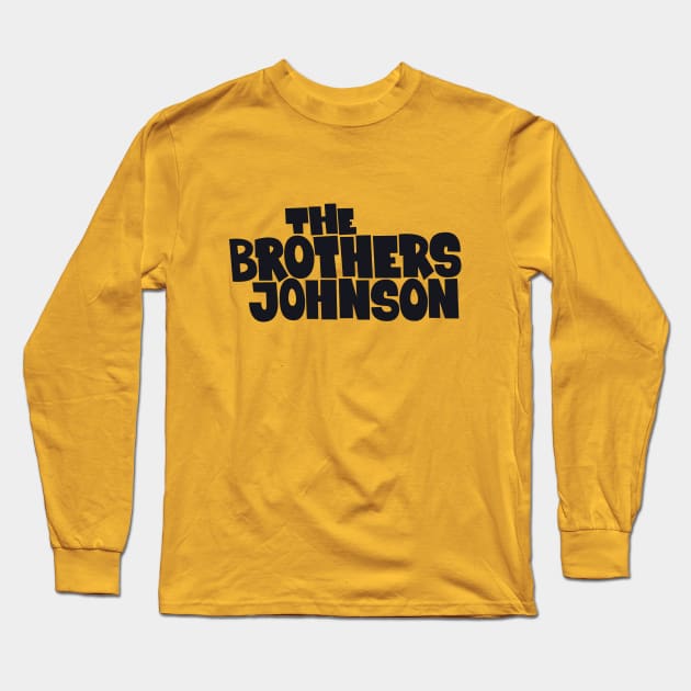 Get Da Funk Out Ma Face - The Johnson Brothers Long Sleeve T-Shirt by Boogosh